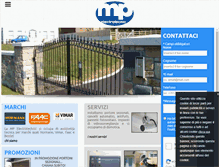 Tablet Screenshot of mp-electrotechnic.com